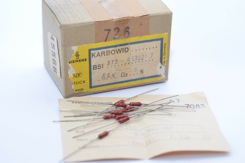 10x 1960s siemens karbowid - of,