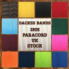 3mm Paracord  15,25,50,100 FT  Bush craft  Camping Hiking