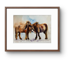 Original Watercolour Horse