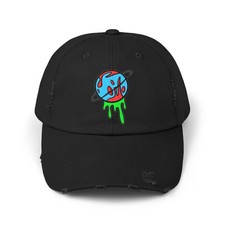 Dripping Planet Graphic Cap |