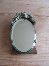 Vintage Small Barbola Mirror 