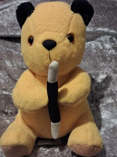 Sooty bear holding magic - sooty,