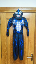 Boys VENOM Spiderman Fancy Dress With Mask.  Age 5/6 Years