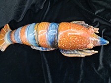 Vintage Ceramic Lobster Wall
