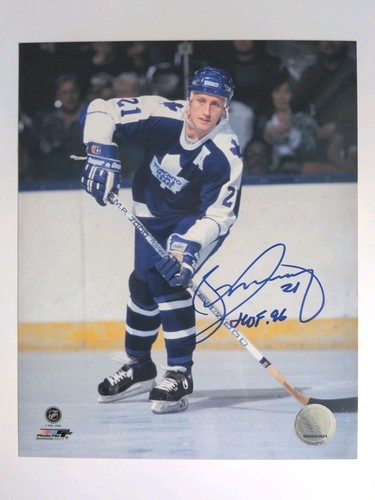 Borje salming autographed - borje,