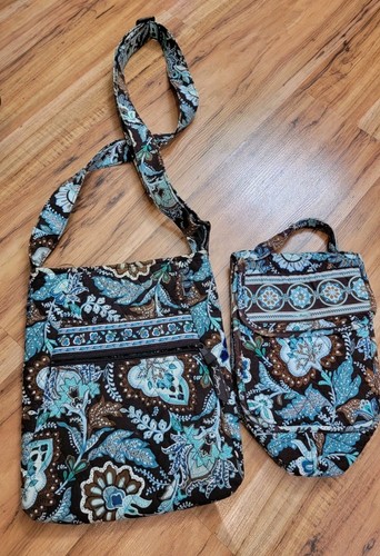 Vera bradley java blue brown - bradley,