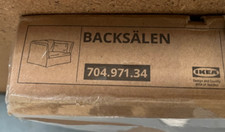 Ikea Backsalen REPLACEMENT COVER SET  1.5 seater armchair Blekinge White