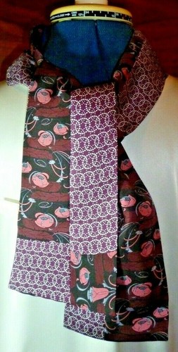 100 silk men - 100%, cravat/scarf