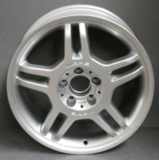 1 GENUINE MERCEDES C32 & CLK32 17" AMG ALLOY WHEEL RIM 7.5J FRONT C203 W203 S203