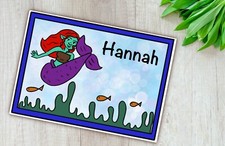 Personalised, Laminated place
