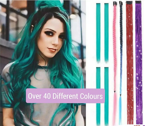 Clip in long hair - long,