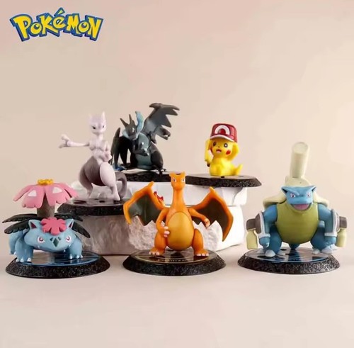 Pokemon 6pcs figure set - 6pcs, set.