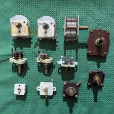 Small Variable Capacitors 11 on total - Various Values - See Item Description 