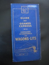 CIWL Cnie Inter. des Wagons Lits ORIENT EXPRESS book timetable Aug 1926
