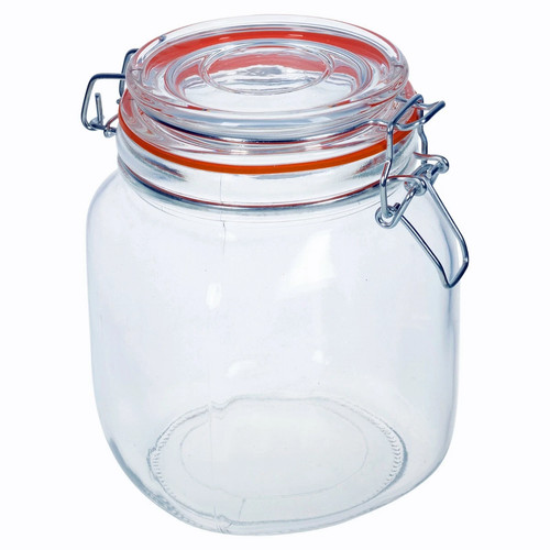 Litre large glass food - 1,