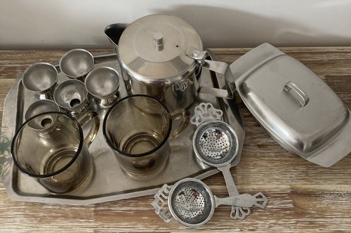 Vintage stainless steel - -,