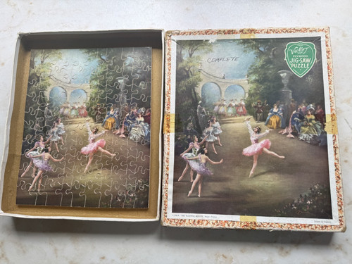 Vintage victory wooden jigsaw - wooden,