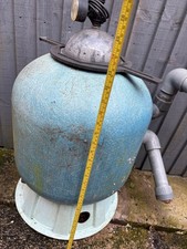 Swimming pool/pond 24/25" sand filter with SIDE mount