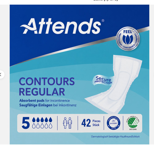 Attends contours regular - x,
