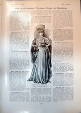 Old Corselet Skirt Bolero Senorita Maria La Bella Hotchkiss Car 1906 20th