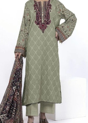 Khaadi embroidered piece - embroidered,