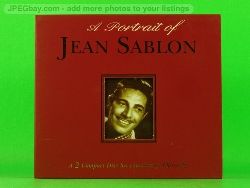 Jean sablon portrait - sablon,