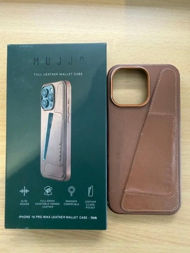 Mujjo tan leather - tan, wallet