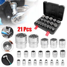 21-Piece Spline Socket Set
