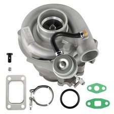 Universal Turbo Turbocharger T3 T04E A/R .50 A/R .63 V-band Oil for 1.5-2.5L
