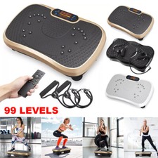 Power Vibration Plate Vibrating Machine Platform Exercise Body Shaker Massager