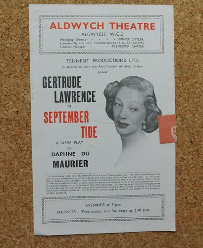 September tide theatre - tide,