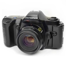 Olympus OM101 35mm SLR Film Camera with 28mm Lens & Manual Adapter