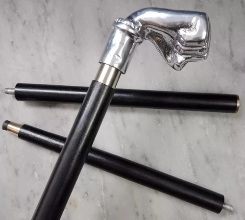 Handcrafted black walking - handcrafted,