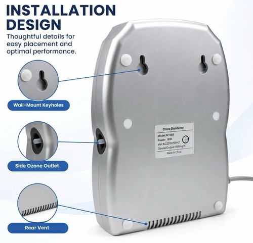 Ozone air purifier 18w - ozone,
