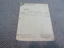 1966 SHELBY AMERICAN INVOICE