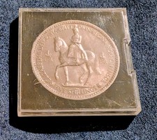 1953 Queen Elizabeth II Coronation Crown – Five Shillings Coin with Case