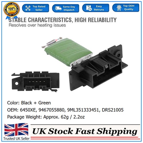 Heater blower resistor - heater,