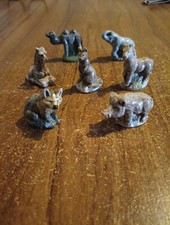 Wade Whimsies  Animals Wolf, Boar, Zebra, Giraffe, Kangaroo, Camel & Elephant