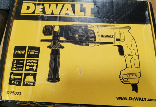 Dewalt d25033 710w sds hammer - dewalt,