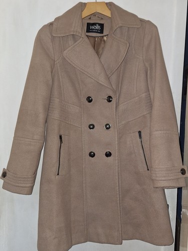 Wallis double breasted camel - wallis,