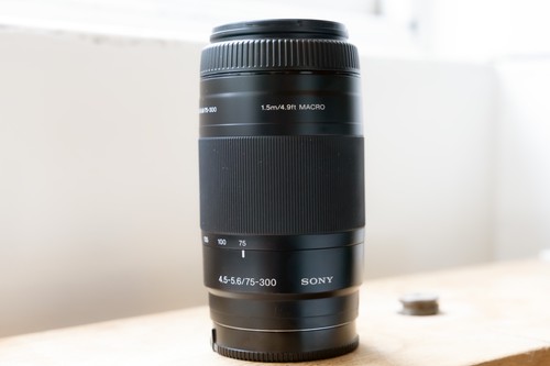 Sony 300mm 5 6 zoom - sony, 75-300mm
