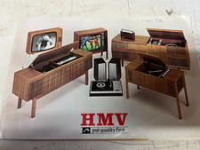 HMV  1972 TV,RECORD PLAYER,STEREOGRAMS,RADIO CATALOGUE VERY RARE