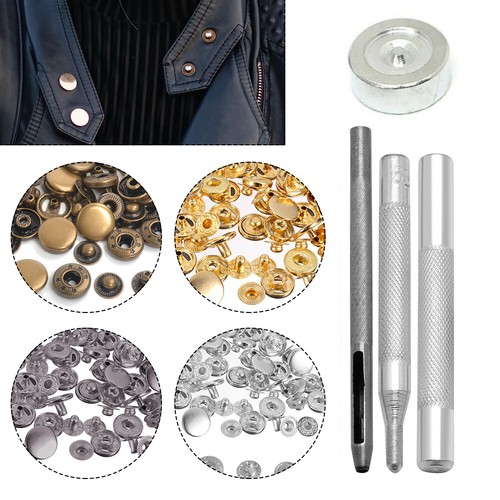 Brass spring snap fasteners - spring,