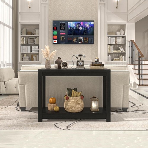 Modern black narrow - black, sofa
