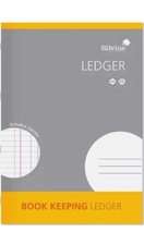 1 X  Silvine A4 Book Keeping