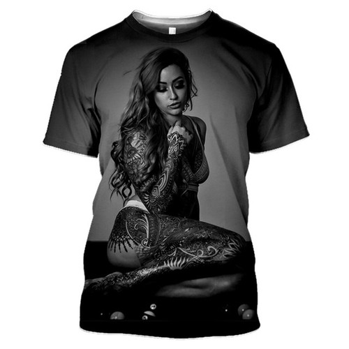 Vintage tattooed woman art - woman,