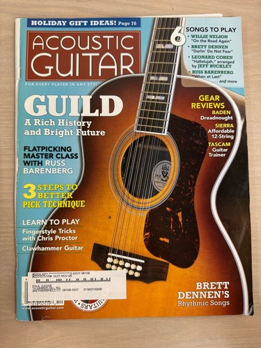 Acoustic guitar magazine guild - acoustic,