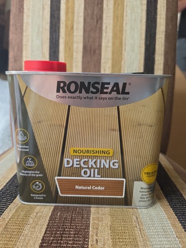 Ronseal decking oil best - decking,