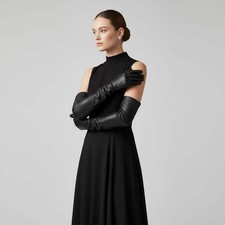 Women’s Opera Long Leather
