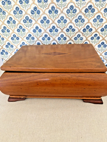 Vintage large handmade wooden